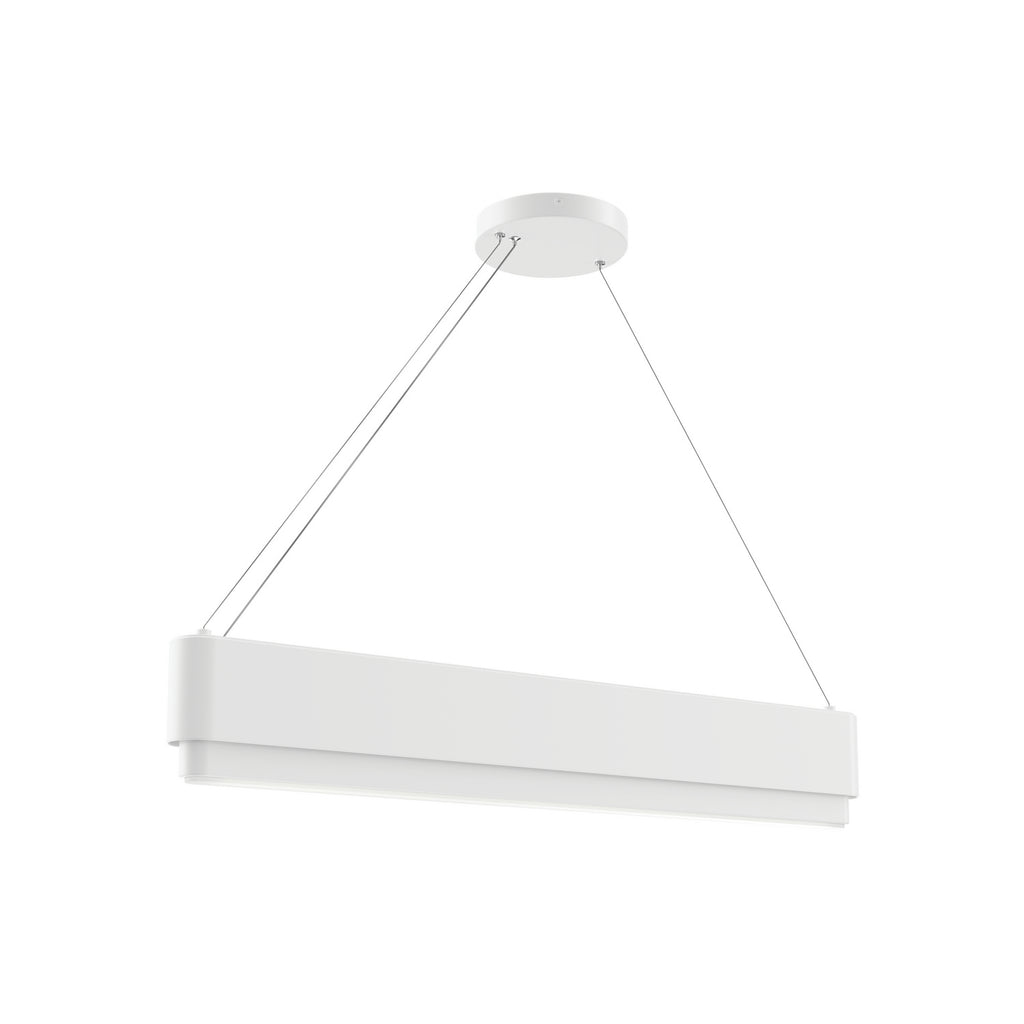 ELAN 84316WH Walman Linear Chandelier - White