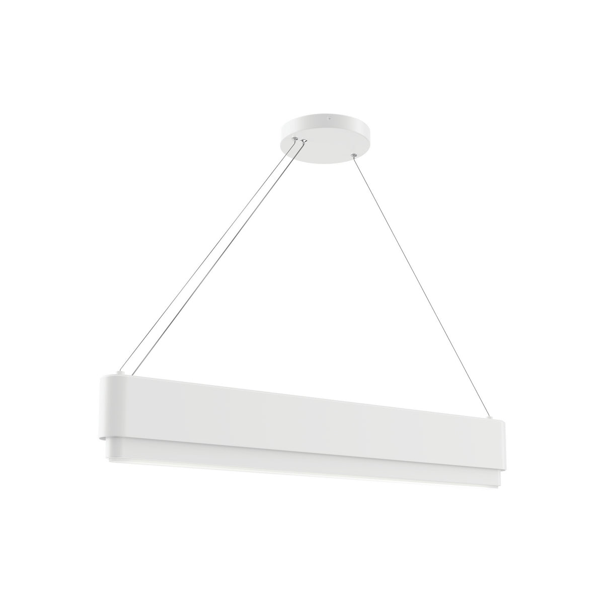 ELAN 84316WH Walman Linear Chandelier - White