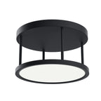 ELAN 84319MBK Lavi Semi-flush - Matte Black