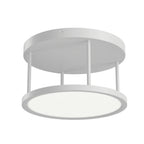 ELAN 84319WH Lavi Semi-flush - White