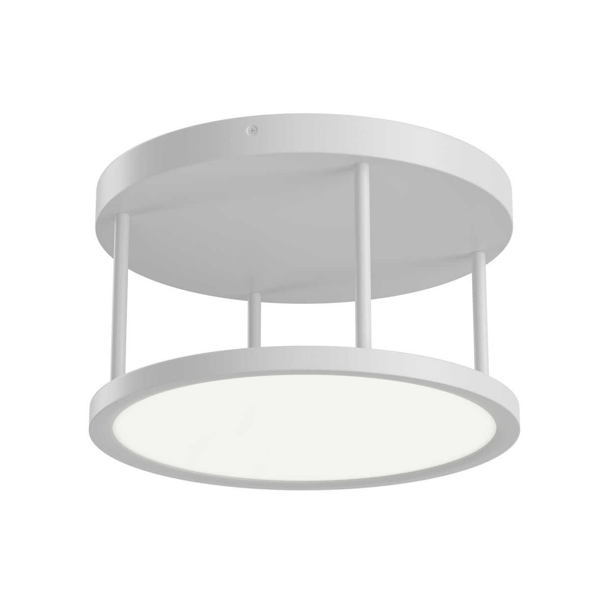 ELAN 84319WH Lavi Semi-flush - White