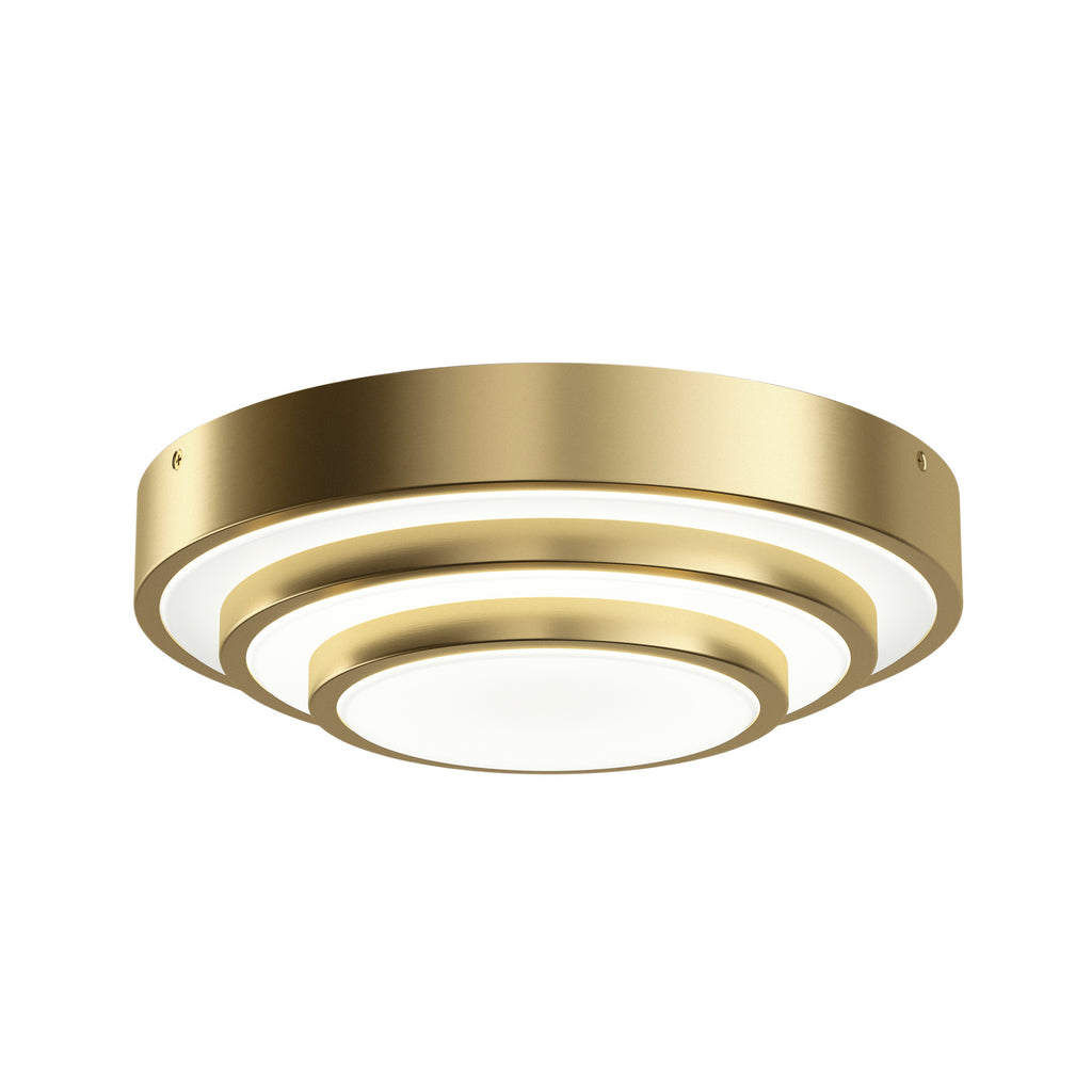 ELAN 84320CG Dombard Flush Mount - Champagne Gold