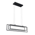 ELAN 84322MBK Jestin Linear Chandelier - Matte Black