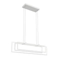 ELAN 84322WH Jestin Linear Chandelier - White