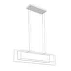 ELAN 84322WH Jestin Linear Chandelier - White