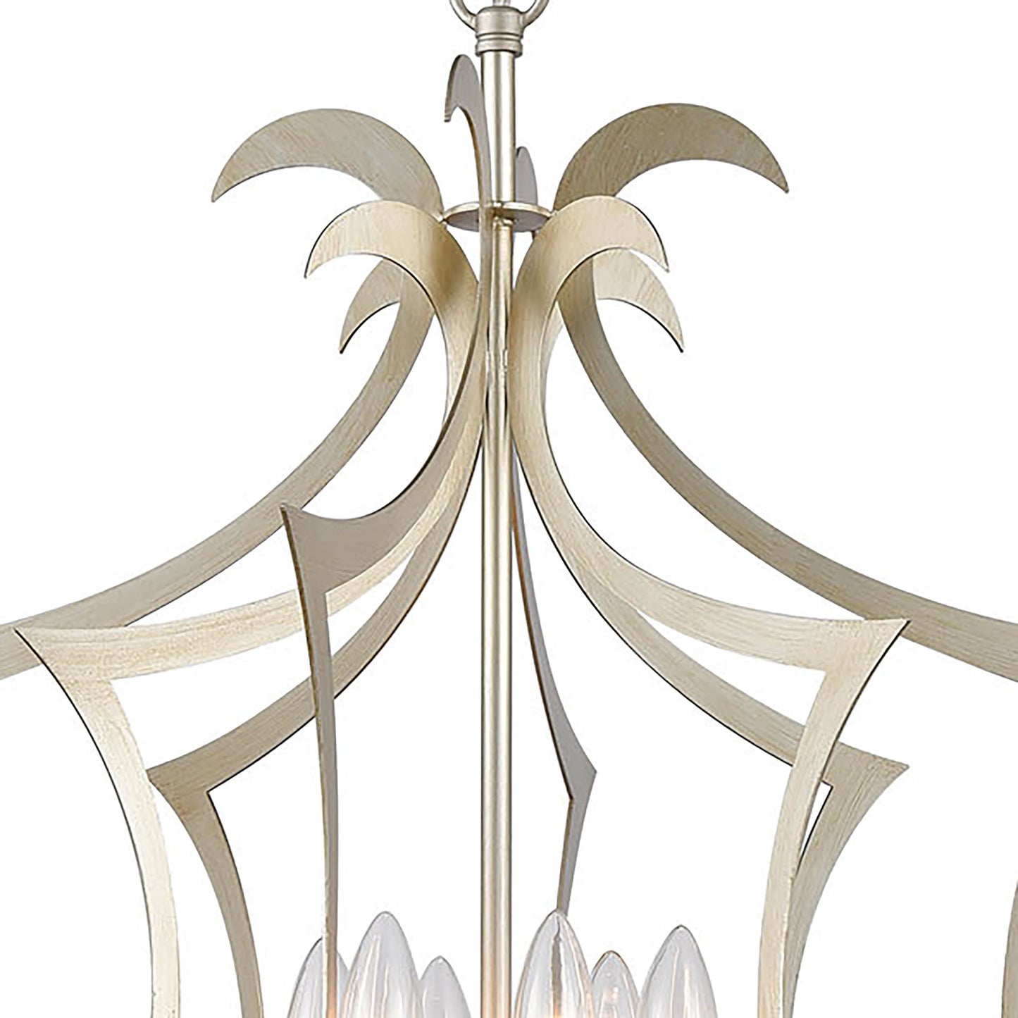 ELK SHOWROOM 12063/6 Delray 21'' Wide 6-Light Pendant - Aged Silver