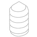 KOHLER Screw, Set, M4 X 10Mm, K-1209101
