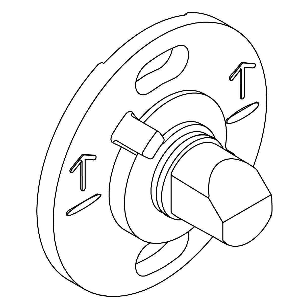 KOHLER Wall Plate Assembly, K-1209110