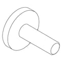 KOHLER Screw Cap, Towel Bar - Matte Black, K-1212401-BL