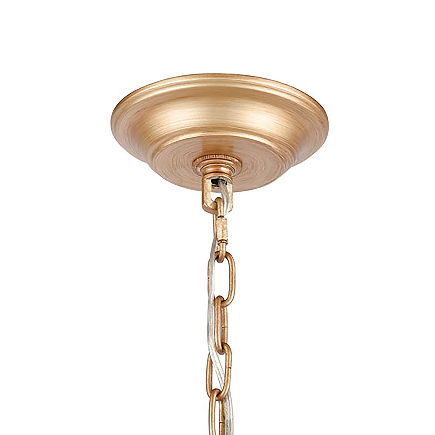 ELK SHOWROOM 12132/1 Equilibrium 8'' Wide 1-Light Mini Pendant - Matte Gold