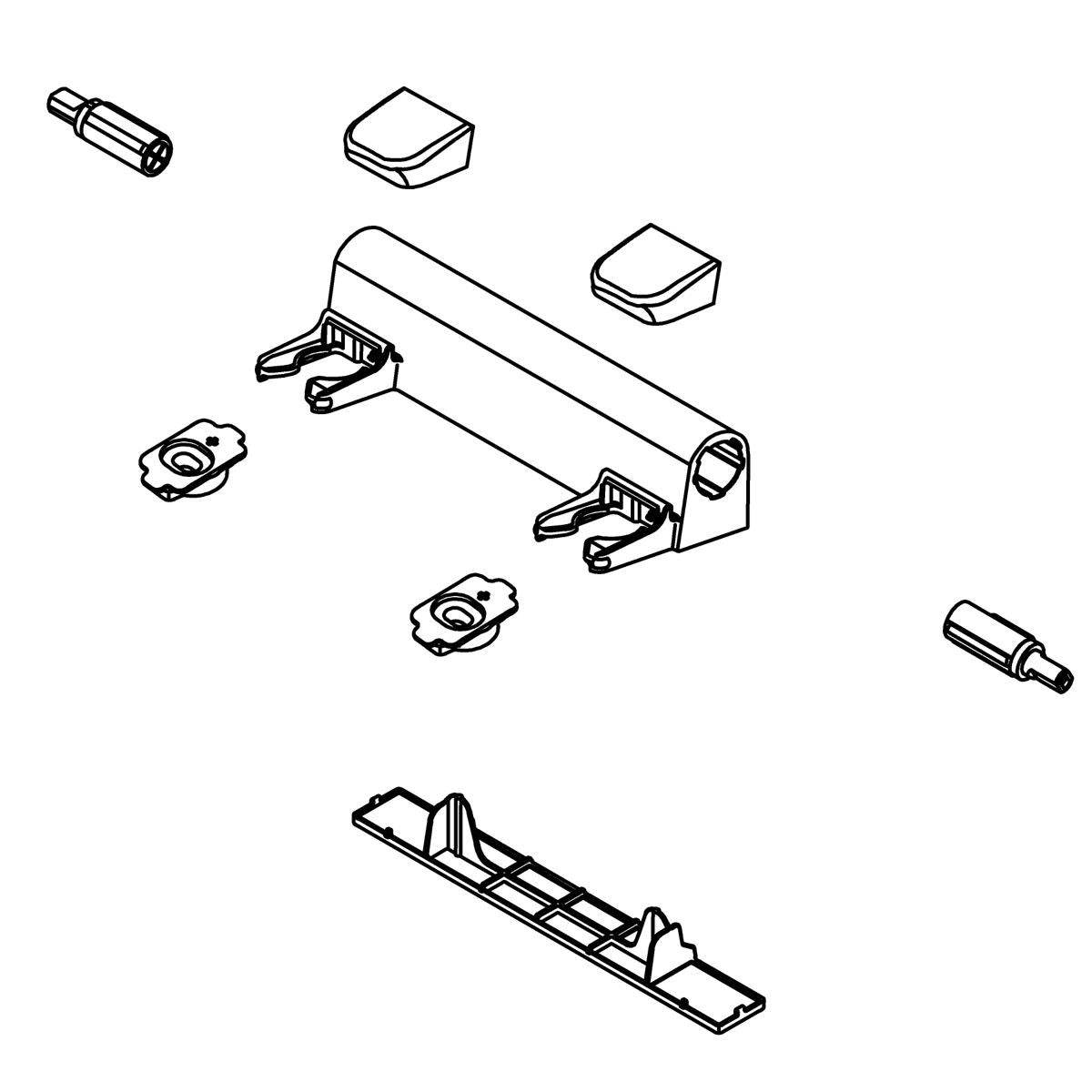 KOHLER HINGE KIT - Biscuit, K-1213312-96