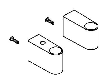 KOHLER Mounting Bracket Kit - Matte Black, K-1213358-BL