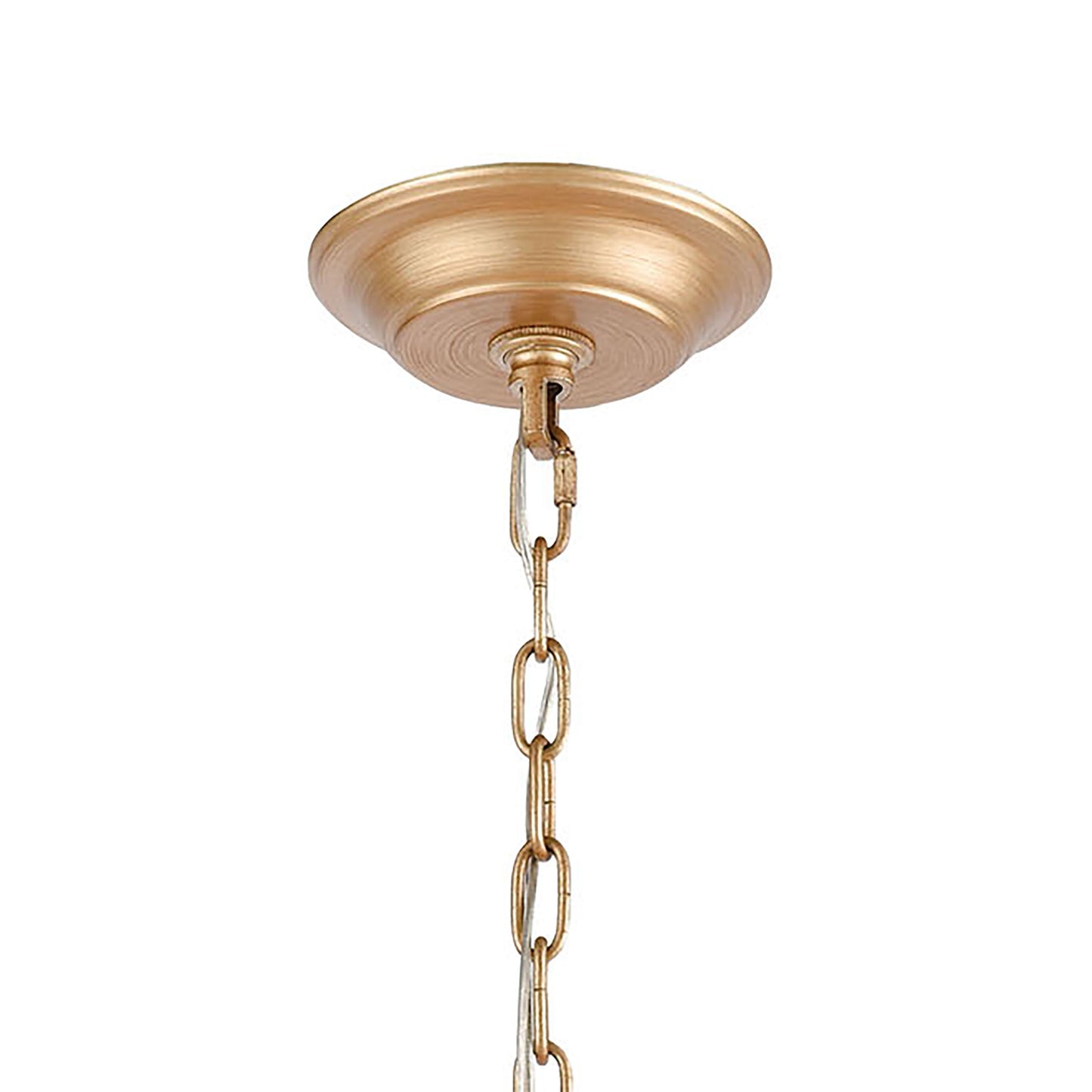 ELK SHOWROOM 12135/6 Equilibrium 24'' Wide 6-Light Chandelier - Matte Gold