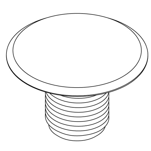 KOHLER Plug, Lever Hole - White, K-1213916-0