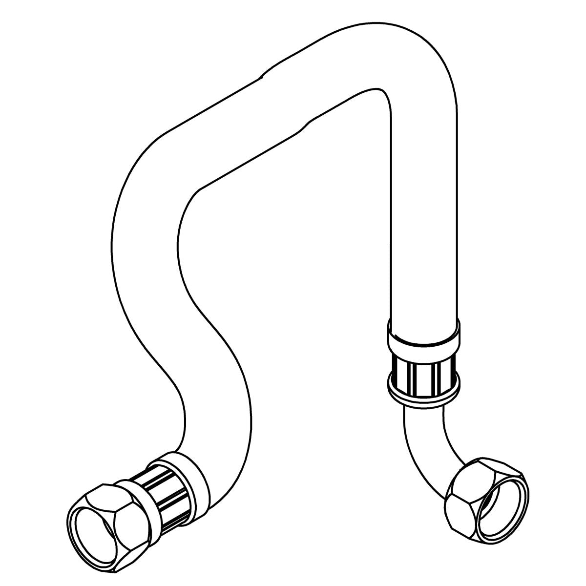 KOHLER Hose,Water Inlet,6", K-1215170