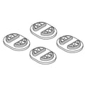 KOHLER Bumper - Honed Black, K-1215310-HB1