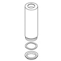KOHLER Tall Handle Bonnet Kit - Vibrant Moderne Brushed Gold, K-1216753-BGD