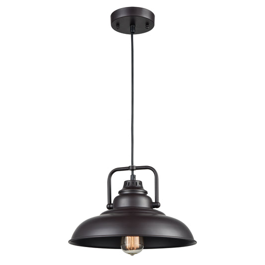 MARKETPLACE 1217-1002 Rum Row 13'' Wide 1-Light Pendant - Oil Rubbed Bronze