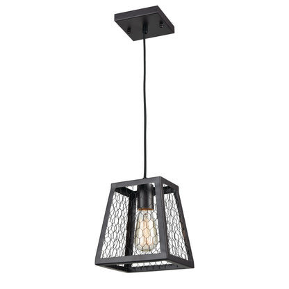 MARKETPLACE 1217-1011 Grange 6.6'' Wide 1-Light Mini Pendant - Oil Rubbed Bronze