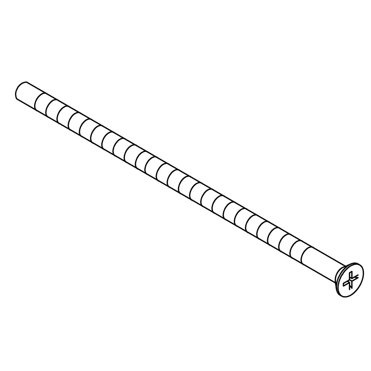 KOHLER Screw, 10-24 X 4.500, Flat Head, K-1218690