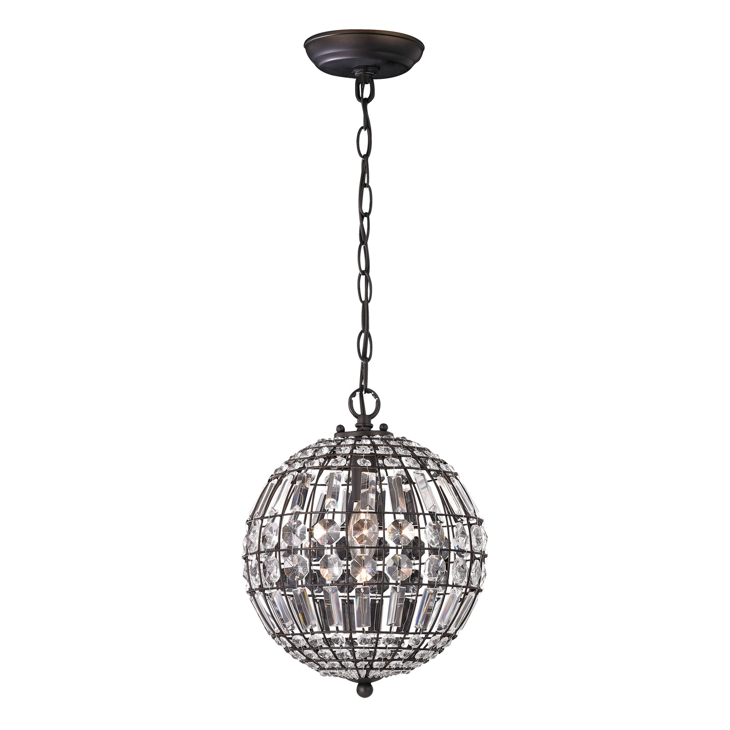 MARKETPLACE 122-015 Talgarth 10.25'' Wide 1-Light Mini Pendant - Dark Bronze