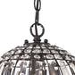 MARKETPLACE 122-015 Talgarth 10.25'' Wide 1-Light Mini Pendant - Dark Bronze