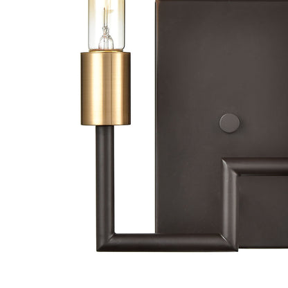 ELK SHOWROOM 12200/2 Congruency 8'' High 2-Light Sconce - Oil Rubbed Bronze