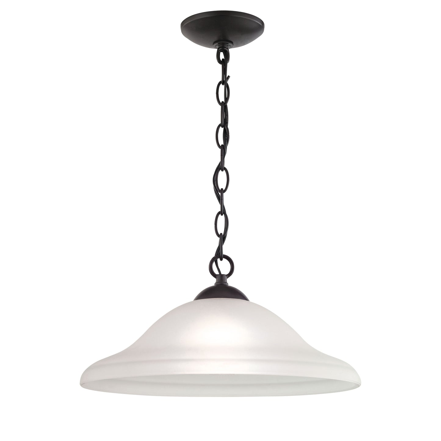 THOMAS 1221PL/10 Conway 15'' Wide 1-Light Pendant - Oil Rubbed Bronze