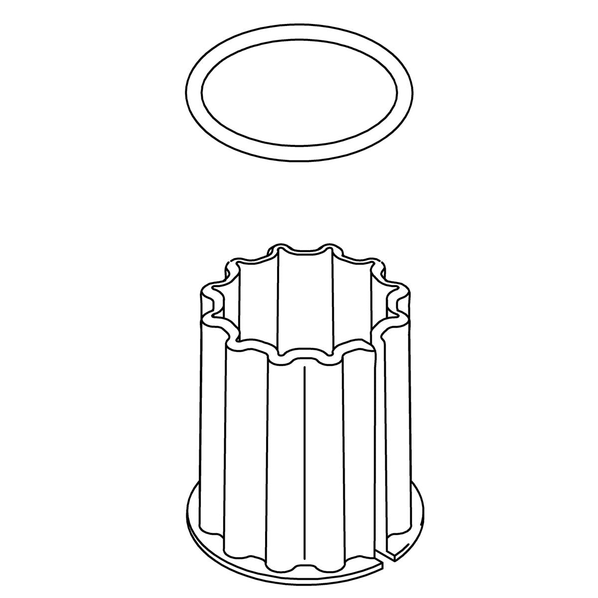 KOHLER Sleeve Kit For 562T-B4-Cp, K-1222875