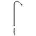 KOHLER Hose Kit - Bright Chrome, K-1222880-BC