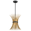 KICHLER 52460BK Felicity 12.5" 1 Light Pendant Black
