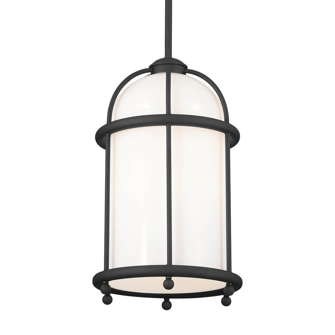 KICHLER 52464BKT Topiary 10" 1 Light Pendant Textured Black