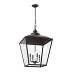 KICHLER 52475AVI Gentle Hill 27.5" 4 Light Foyer Pendant Anvil Iron