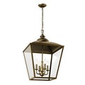KICHLER 52475CHZ Gentle Hill 27.5" 4 Light Foyer Pendant Character Bronze