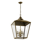 KICHLER 52475CHZ Gentle Hill 27.5" 4 Light Foyer Pendant Character Bronze