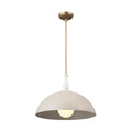KICHLER 52477GRG Thera 18" 1 Light Pendant Greige