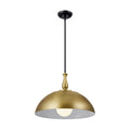 KICHLER 52477NBR Thera 18" 1 Light Pendant Natural Brass