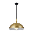 KICHLER 52477NBR Thera 18" 1 Light Pendant Natural Brass