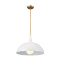 KICHLER 52477WH Thera 18" 1 Light Pendant White