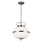 KICHLER 52478CLP Dame 12" 2 Light Pendant Classic Pewter