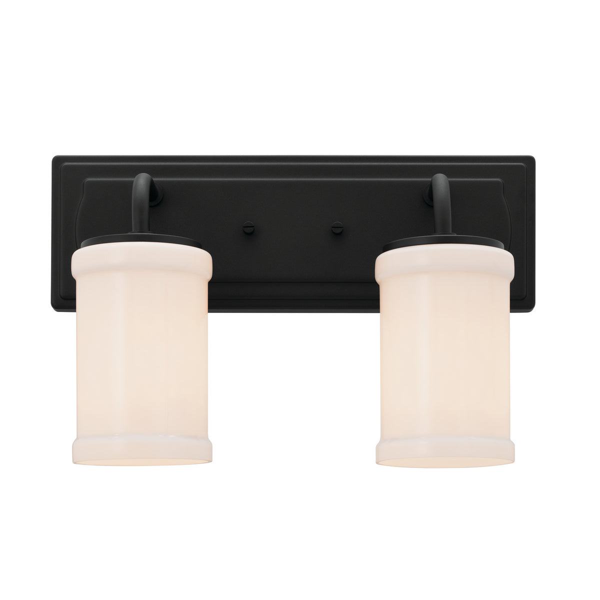 KICHLER 55130BKT Vetivene 10" 2 Light Vanity Light Textured Black