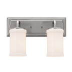 KICHLER 55130CLP Vetivene 10" 2 Light Vanity Light Classic Pewter