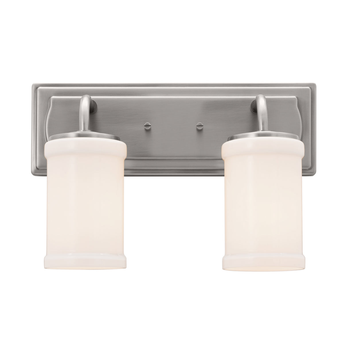 KICHLER 55130CLP Vetivene 10" 2 Light Vanity Light Classic Pewter
