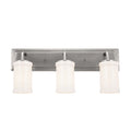 KICHLER 55131CLP Vetivene 10" 3 Light Vanity Light Classic Pewter