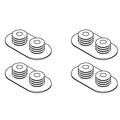 KOHLER Seat Bumper - Honed Black, K-1223416-HB1