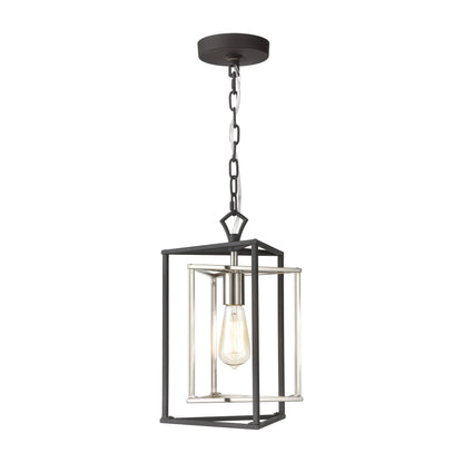 ELK SHOWROOM 12234/1 Salinger 10'' Wide 1-Light Mini Pendant - Charcoal