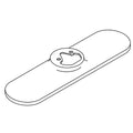 KOHLER Escutcheon S/C Kitchen - Polished Chrome, K-1223508-CP