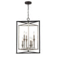 ELK SHOWROOM 12236/6 Salinger 19'' Wide 6-Light Pendant - Charcoal