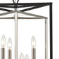 ELK SHOWROOM 12236/6 Salinger 19'' Wide 6-Light Pendant - Charcoal