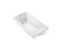 KOHLER K-1224-0 Mariposa 66" X 36" Drop-In Whirlpool Bath - White